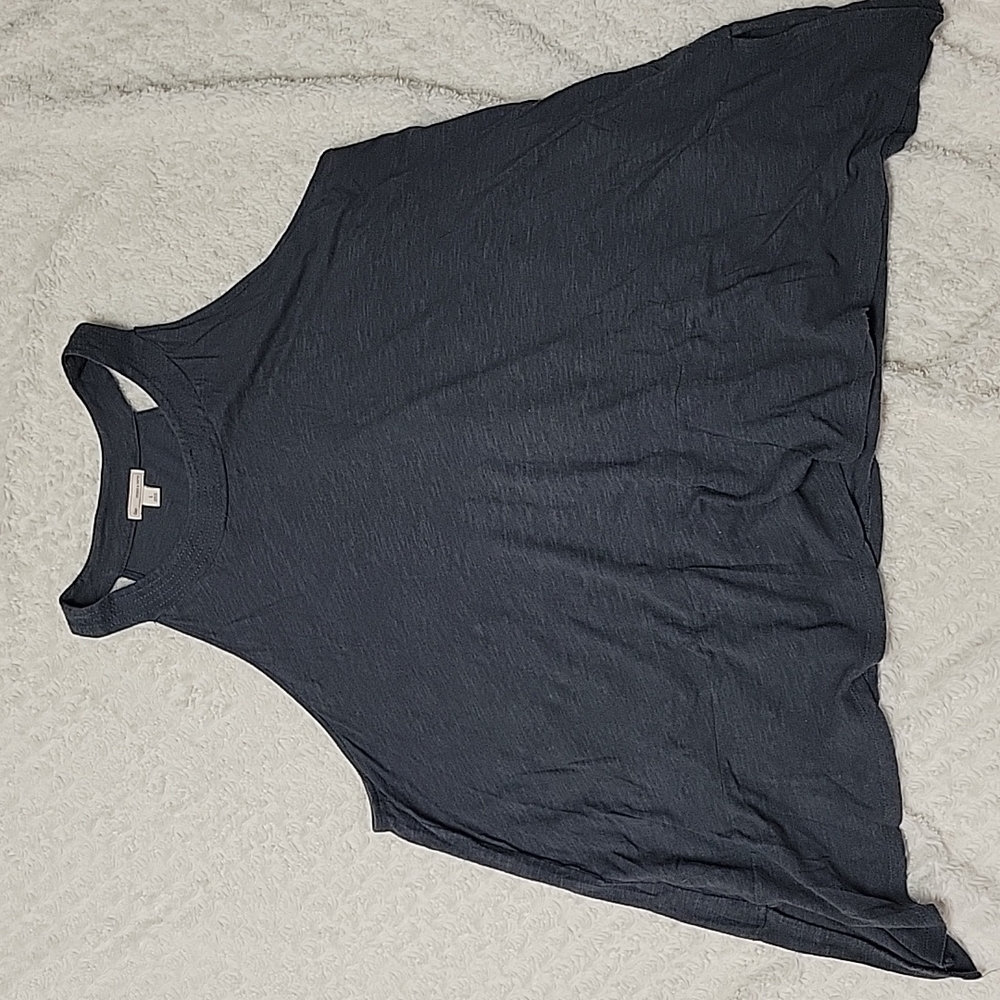 Gap Tank Top, Blue/Gray, size large